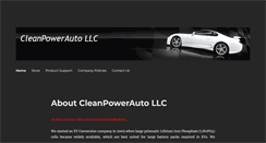 Desktop Screenshot of cleanpowerauto.com