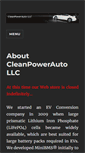 Mobile Screenshot of cleanpowerauto.com